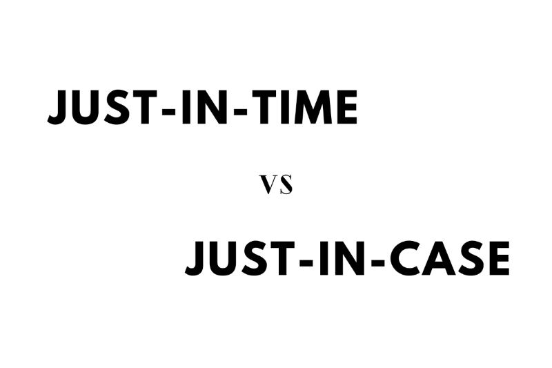 Vértice internacional Just in Time x Just in Case adaptados e